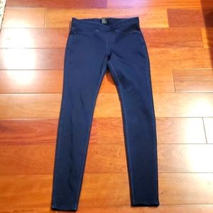 Hue pull on denim jeans